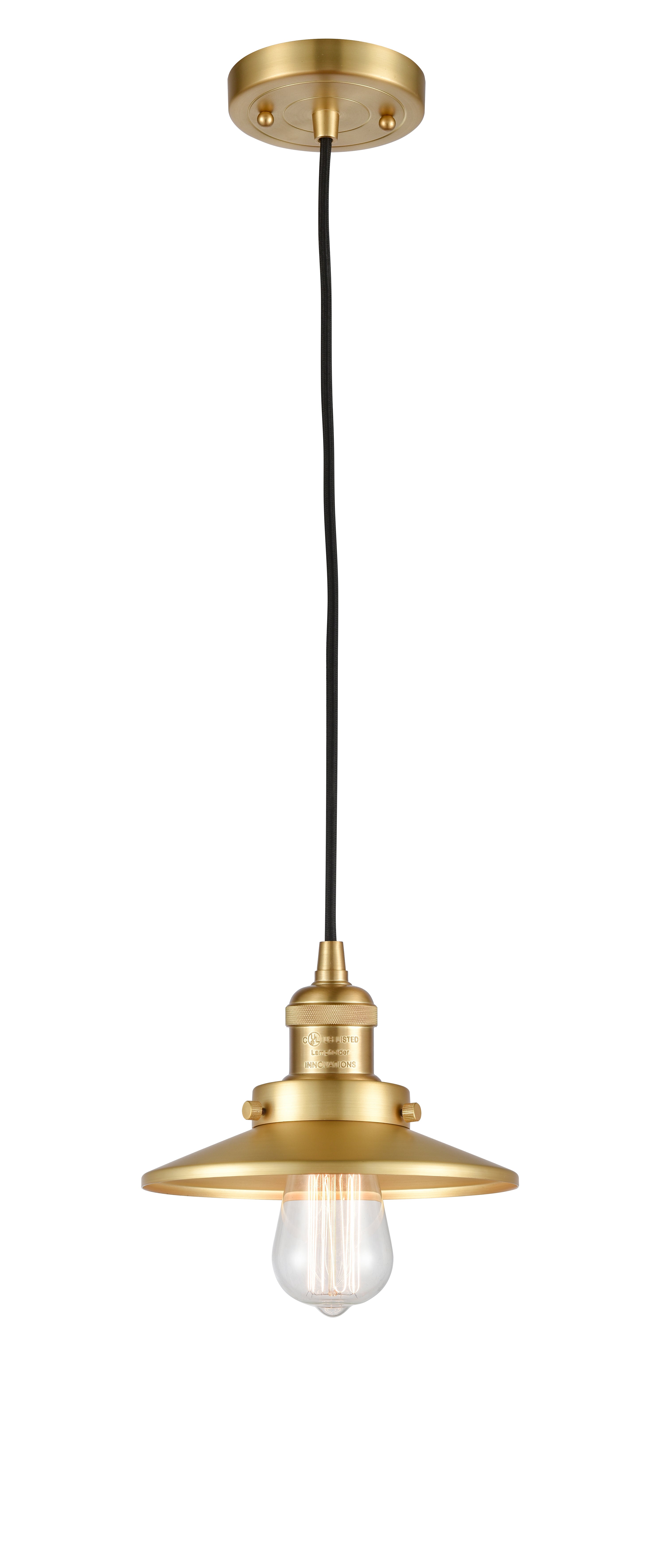 Franklin Restoration Mini Pendant Antique Brass
