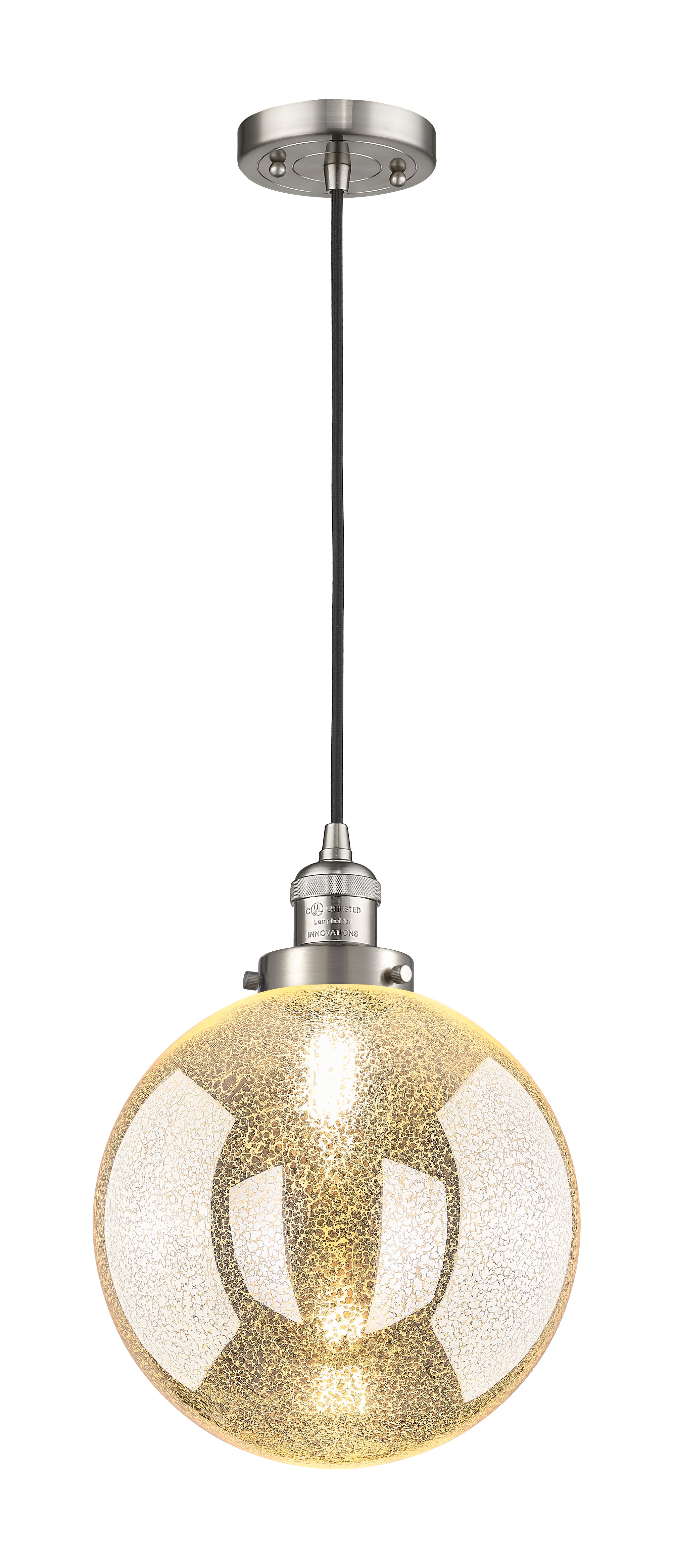 Franklin Restoration Mini Pendant Brass Steel