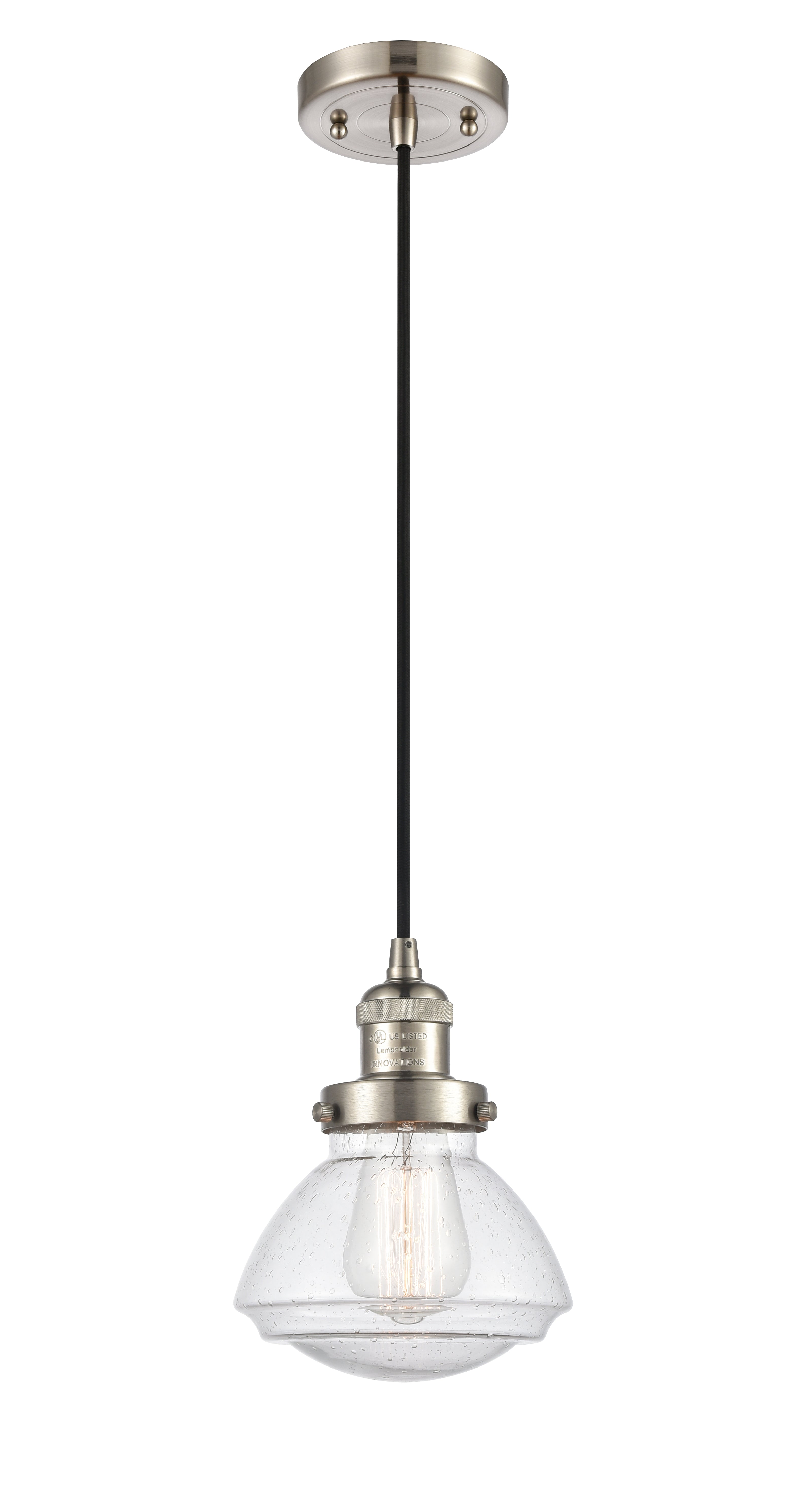 Franklin Restoration Mini Pendant Antique Brass