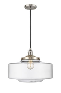 Franklin Restoration Mini Pendant Brass Finish