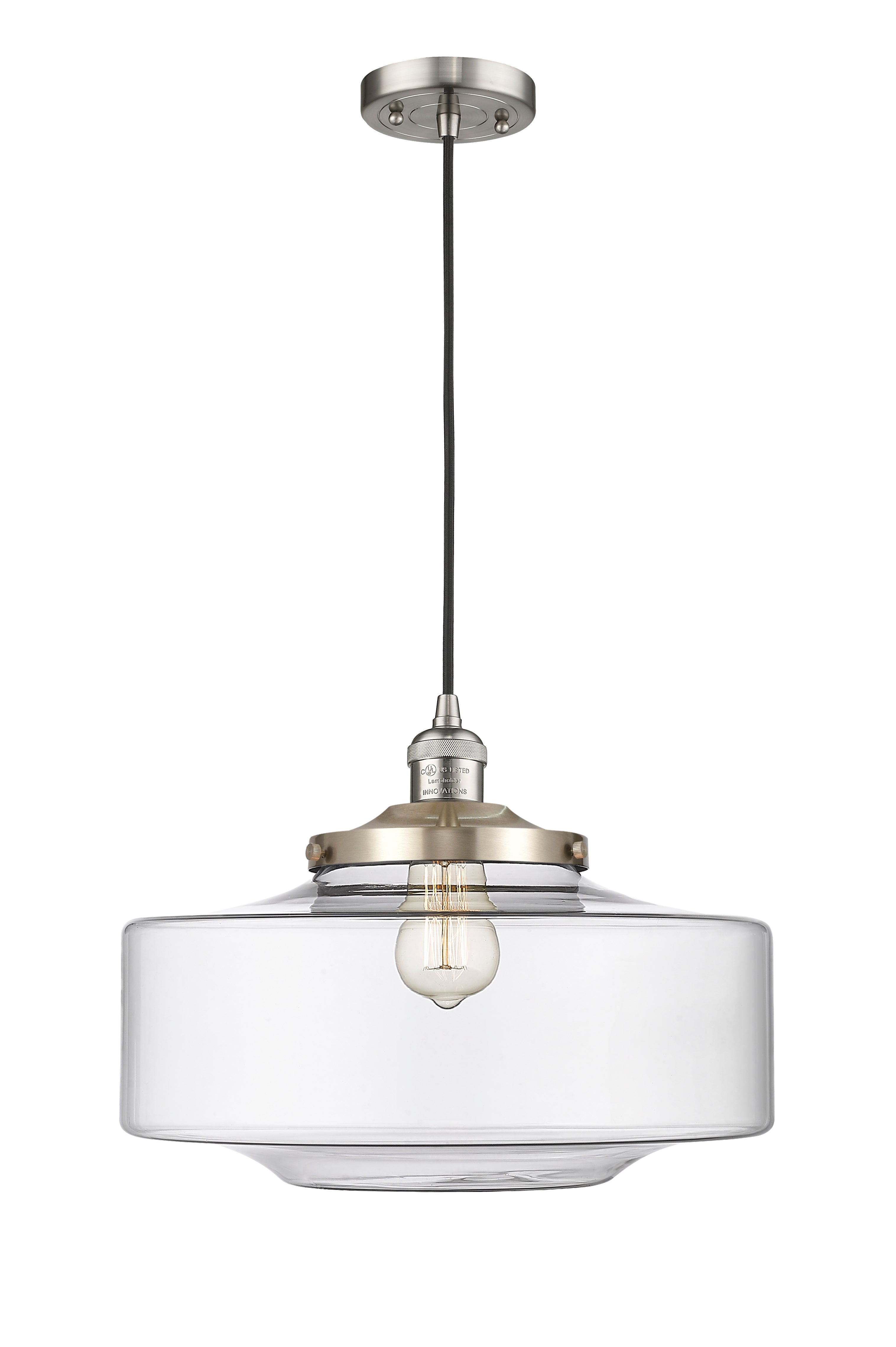 Franklin Restoration Mini Pendant Brass Finish
