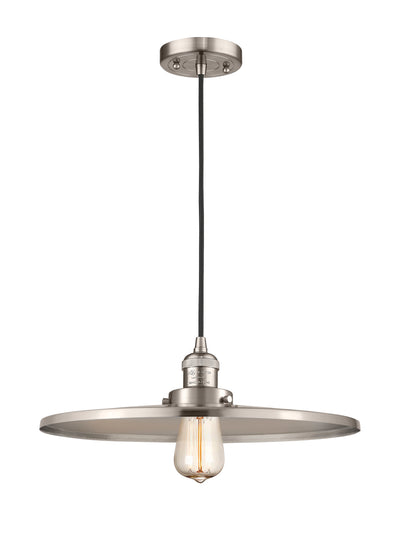 Franklin Restoration Mini Pendant 16 Inch Brass