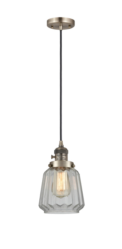 Franklin Restoration Mini Pendant Antique Brass