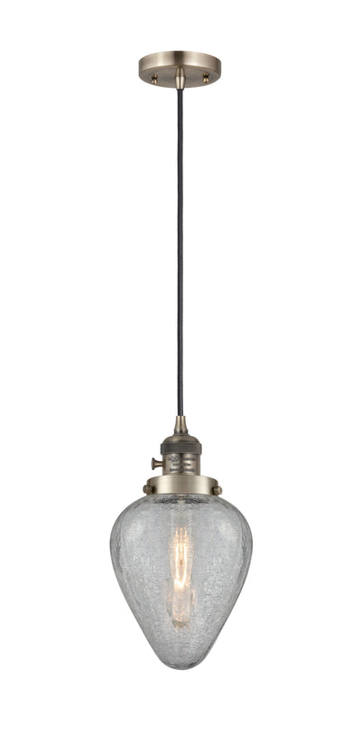 Franklin Restoration Mini Pendant Antique Brass