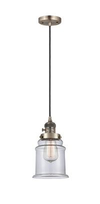 Franklin Restoration Mini Pendant Antique Brass