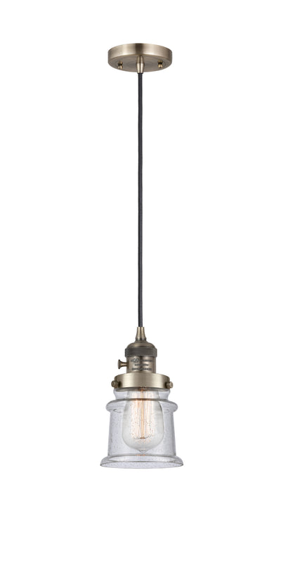 Franklin Restoration Mini Pendant Antique Brass