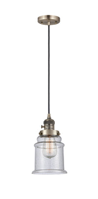 Franklin Restoration Mini Pendant Antique Brass