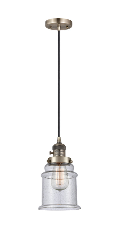 Franklin Restoration Mini Pendant Antique Brass
