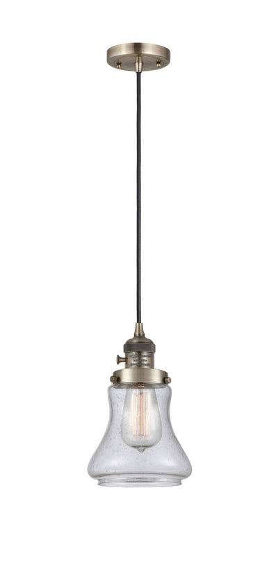 Franklin Restoration Mini Pendant Antique Brass