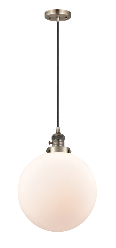 Franklin Restoration Mini Pendant Antique Brass