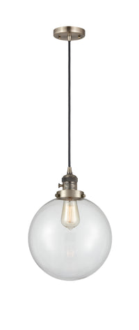 Franklin Restoration Mini Pendant Antique Brass
