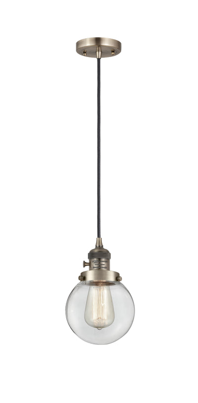 Franklin Restoration Mini Pendant Antique Brass