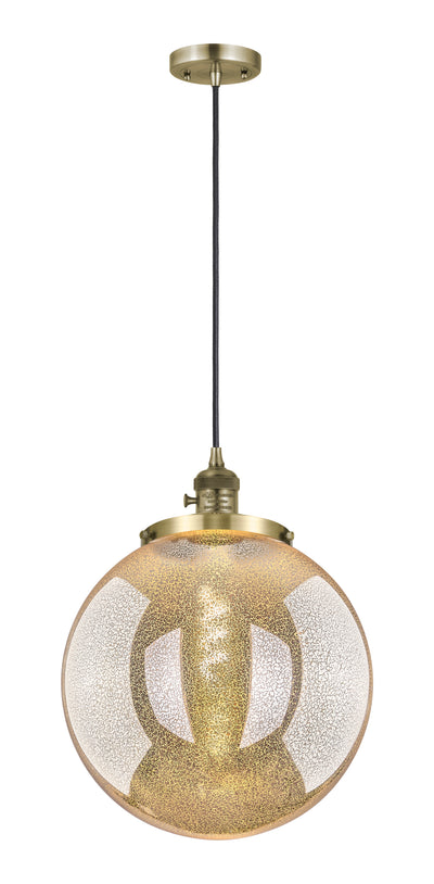 Franklin Restoration Mini Pendant Antique Brass