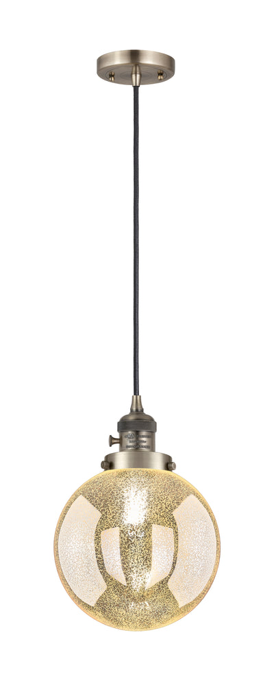 Franklin Restoration Mini Pendant Antique Brass