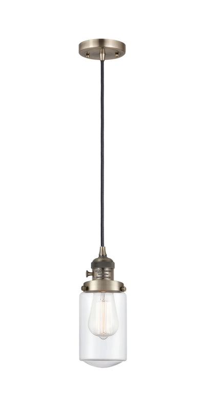 Franklin Restoration Mini Pendant Brass