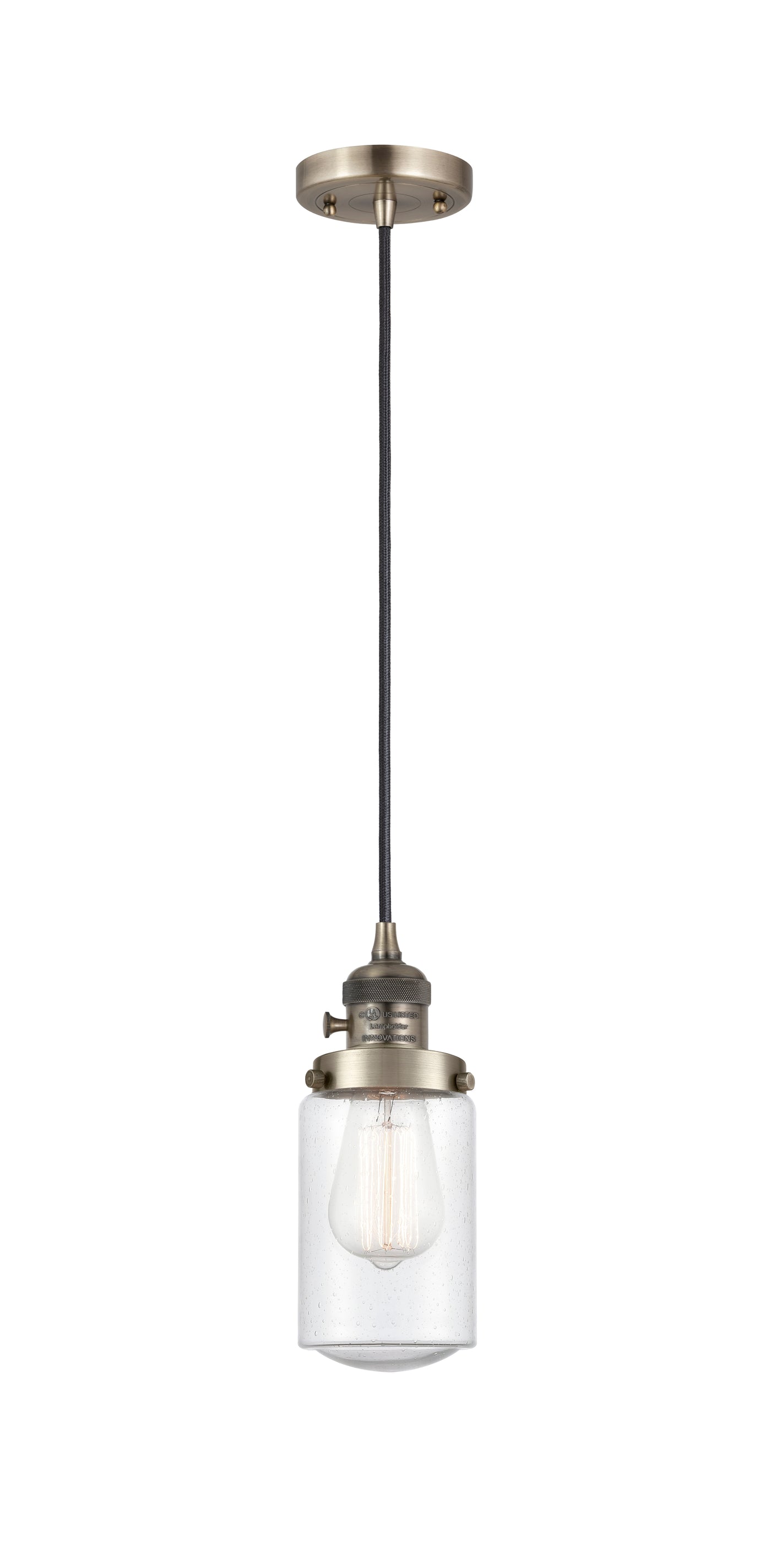 Franklin Restoration Mini Pendant Brass