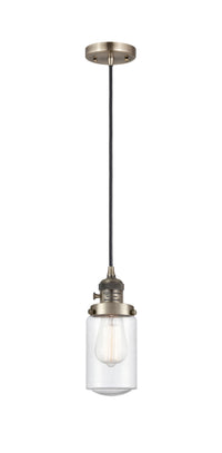 Franklin Restoration Mini Pendant Antique Brass