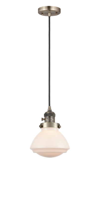 Franklin Restoration Mini Pendant Antique Brass