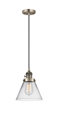 Franklin Restoration Mini Pendant Antique Brass