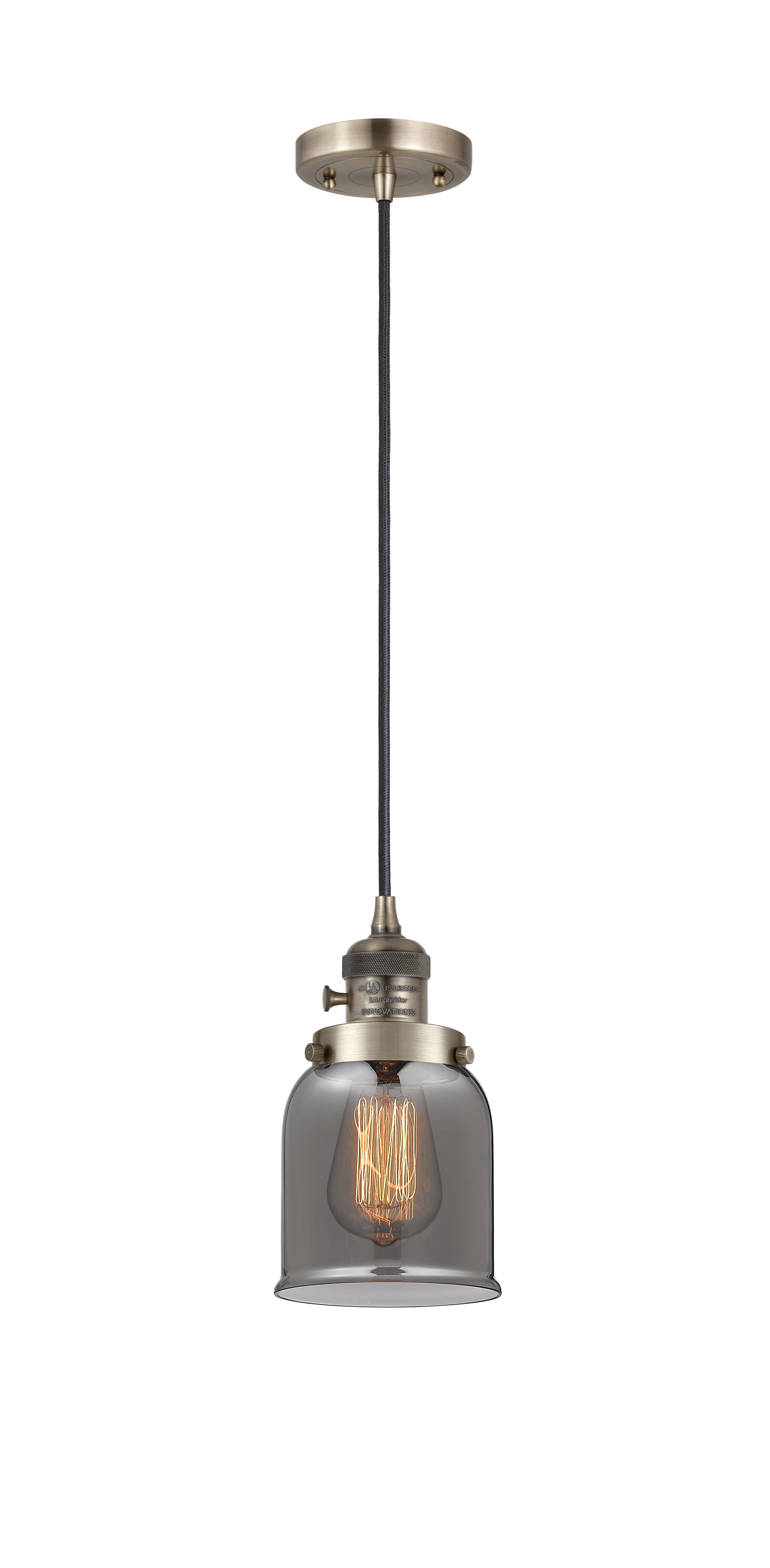 Franklin Restoration Mini Pendant Antique Brass