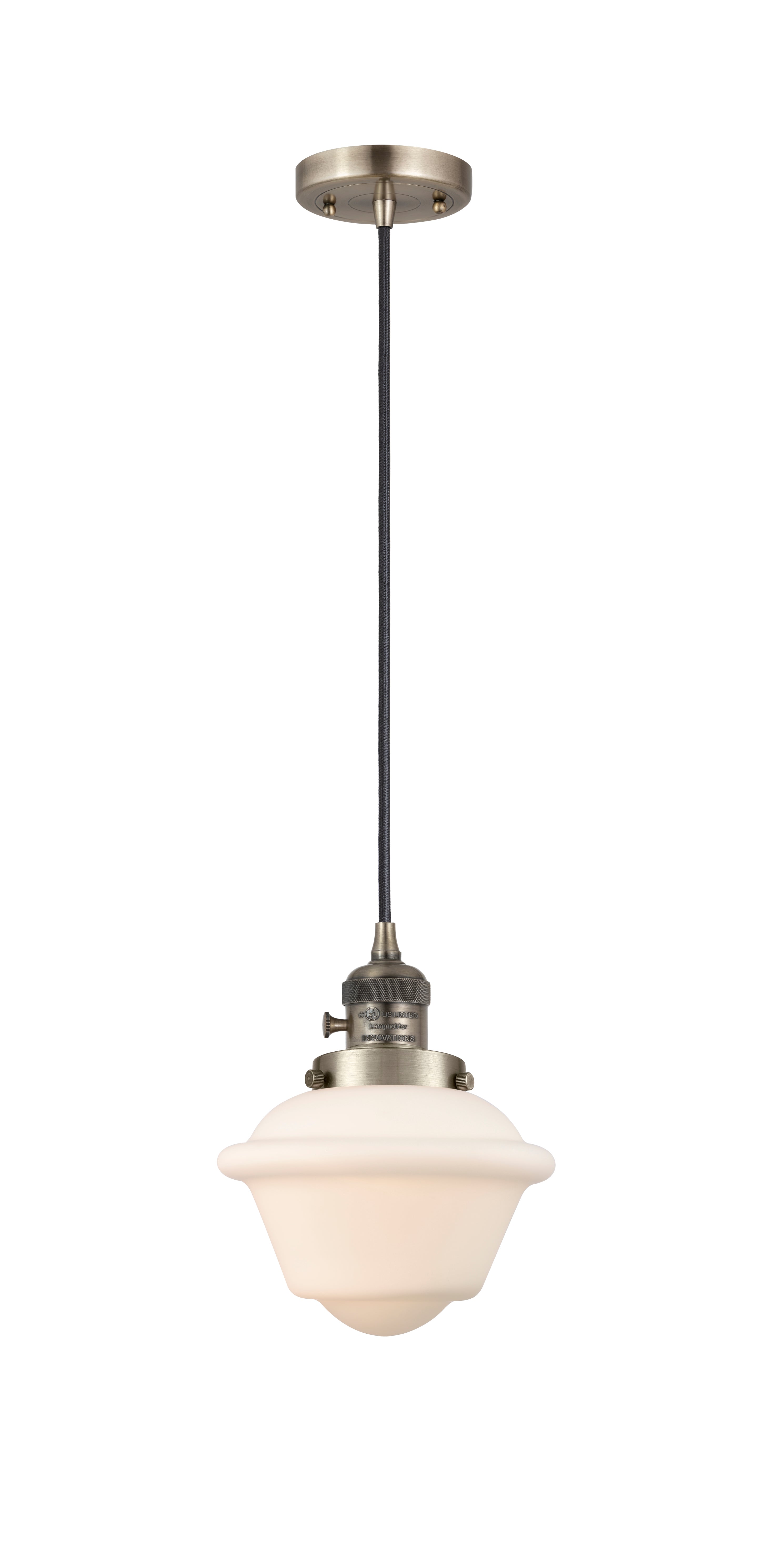 Franklin Restoration Mini Pendant Antique Brass