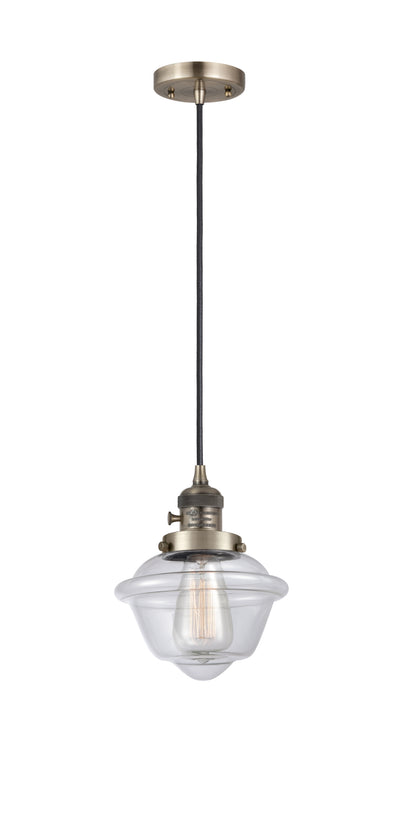 Franklin Restoration Mini Pendant Antique Brass