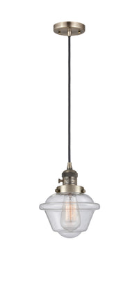 Franklin Restoration Mini Pendant Antique Brass
