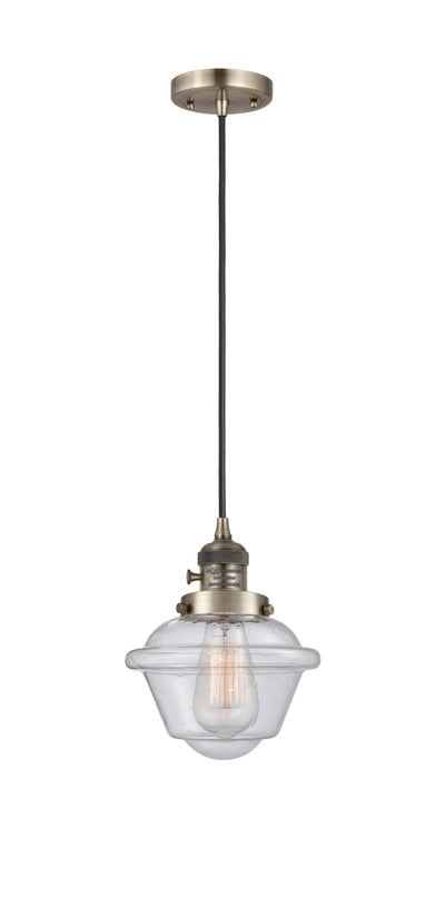 Franklin Restoration Mini Pendant Antique Brass