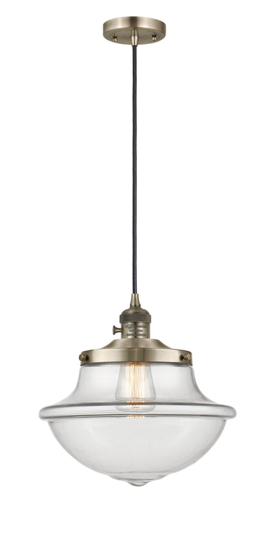 Franklin Restoration Mini Pendant Antique Brass