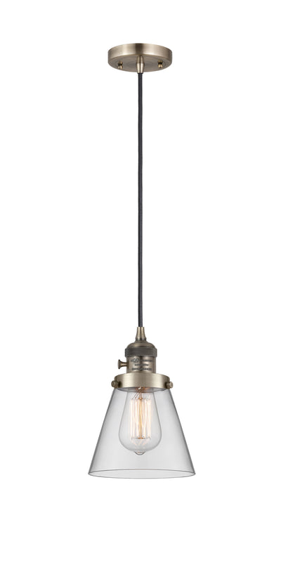Franklin Restoration Mini Pendant Cast Brass