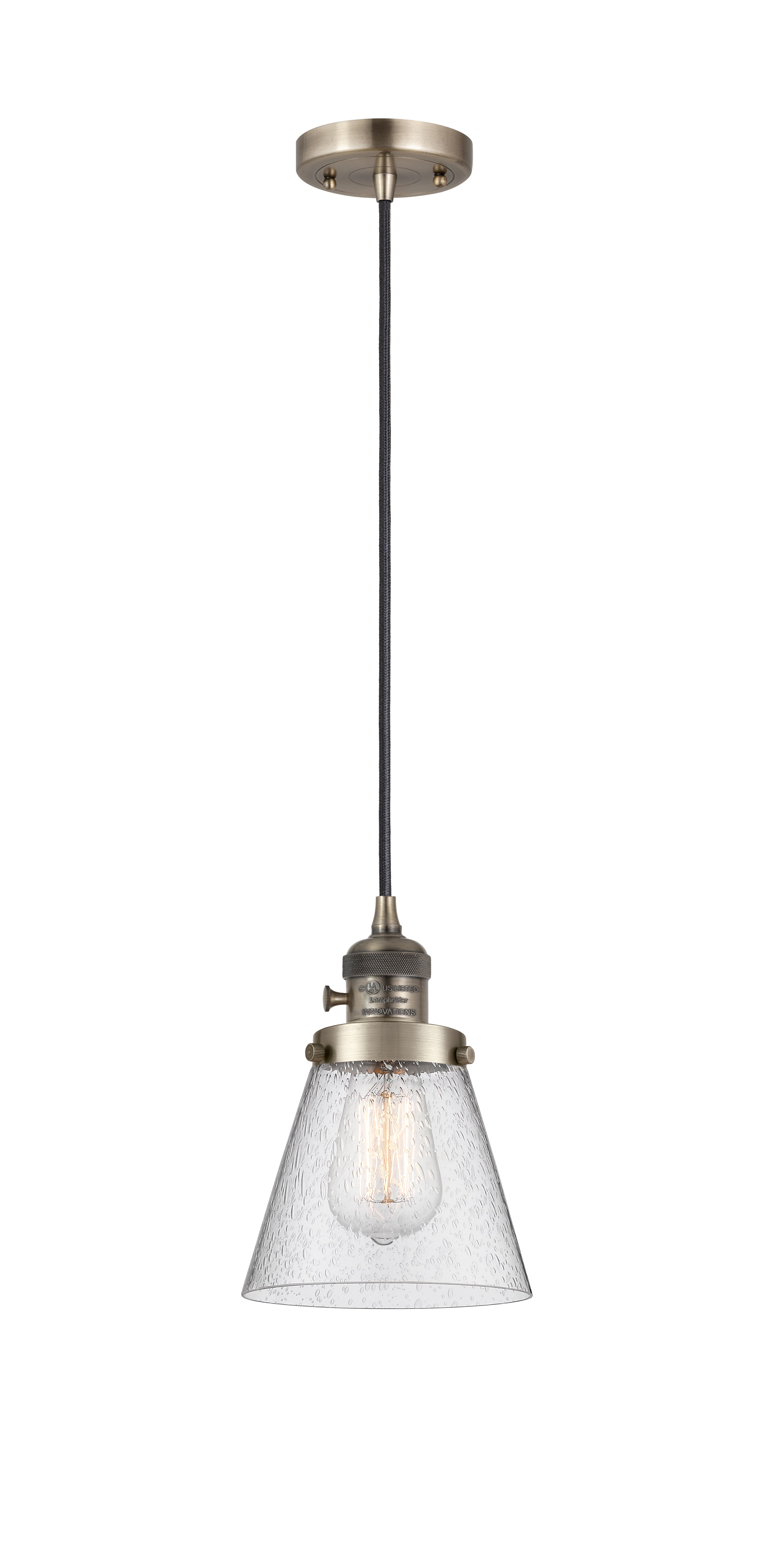 Franklin Restoration Cone Antique Brass Steel