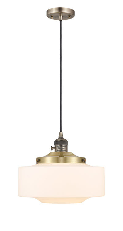 Franklin Restoration Mini Pendant Antique Brass