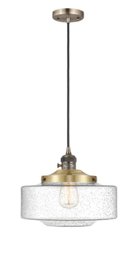 Franklin Restoration Mini Pendant Antique Brass