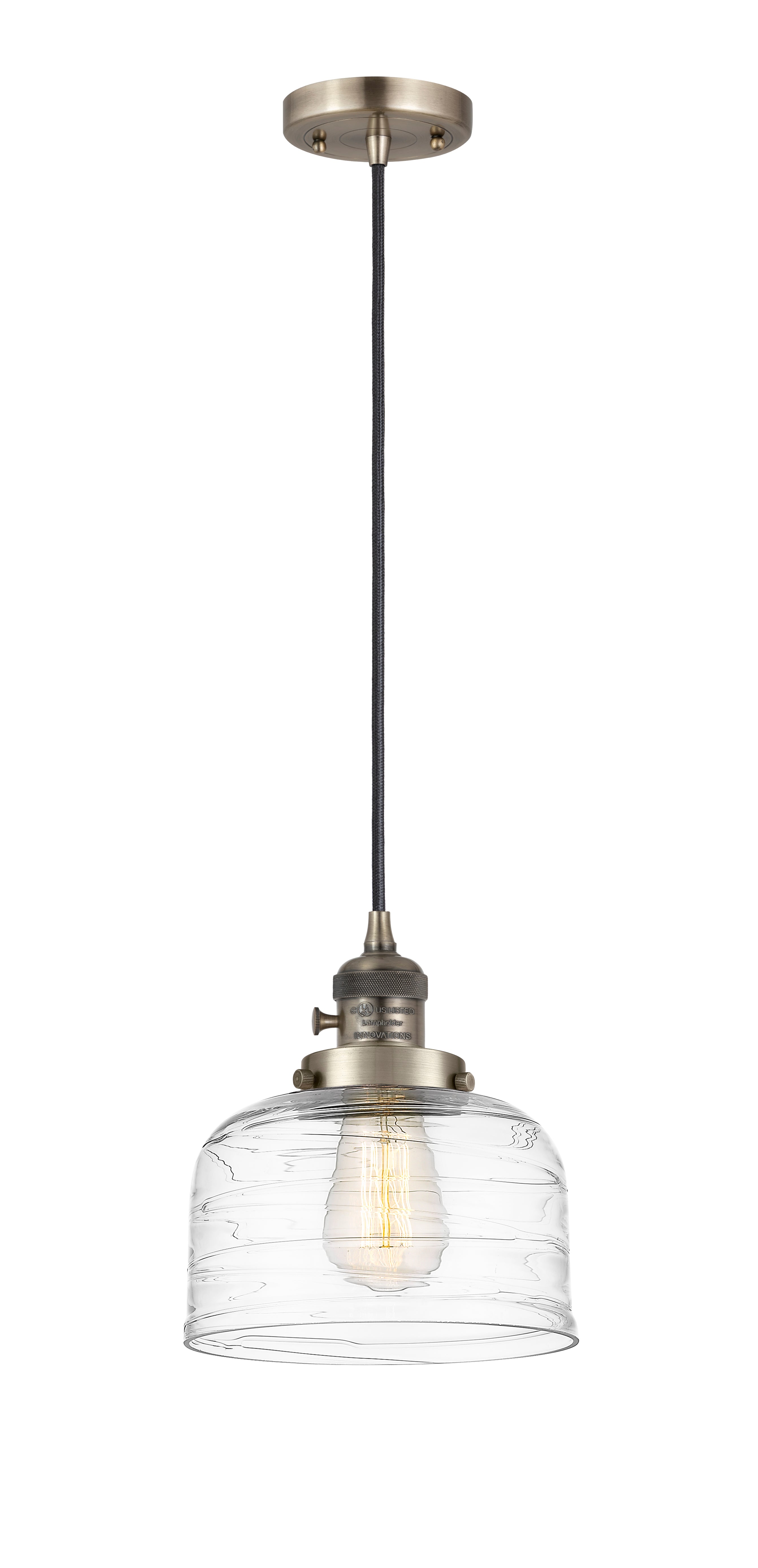 Franklin Restoration Mini Pendant Cast Brass