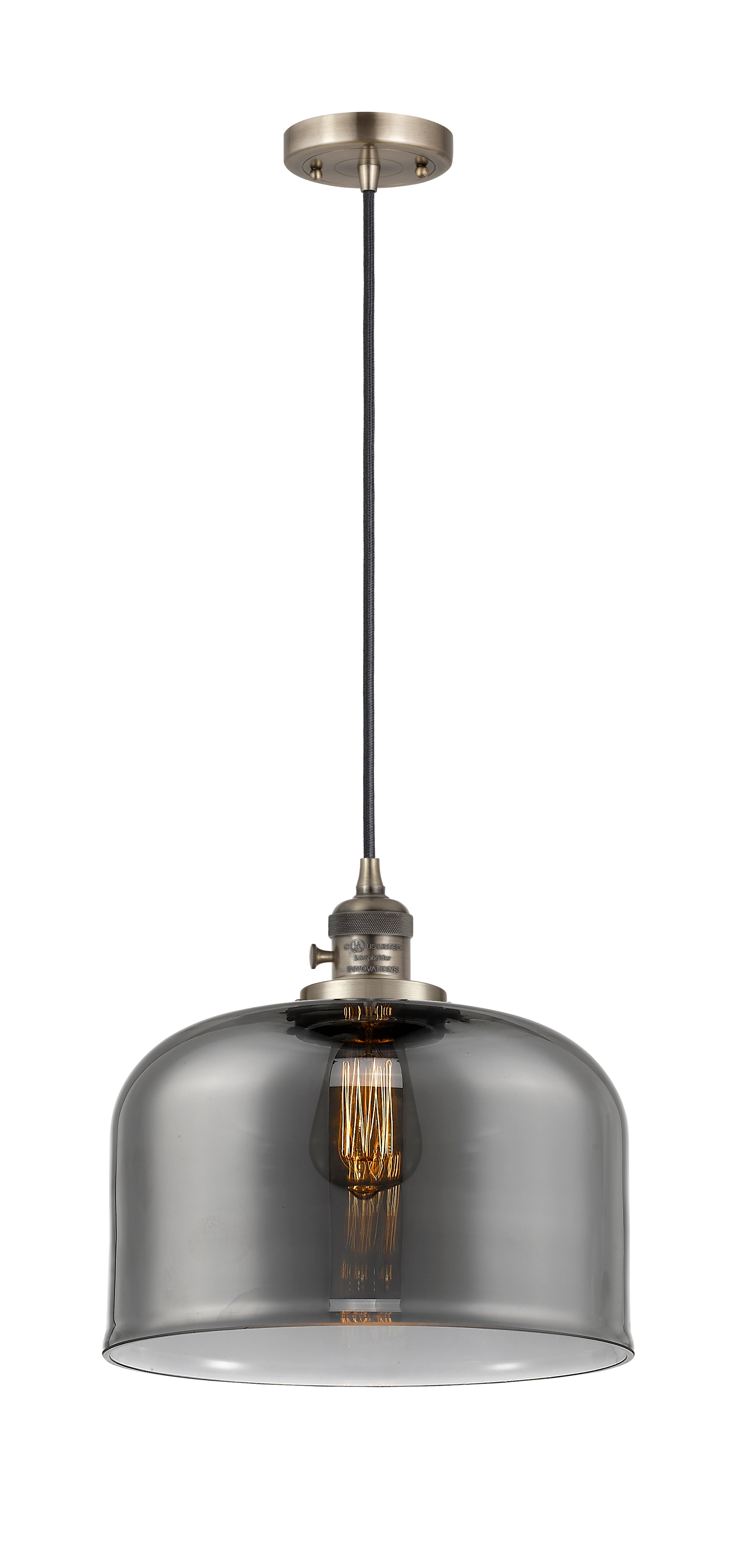 Franklin Restoration Mini Pendant Antique Brass