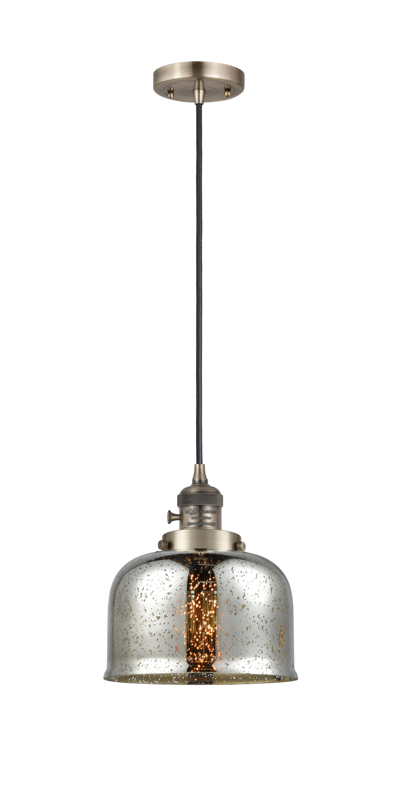 Franklin Restoration Mini Pendant Antique Brass