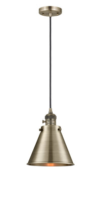 Franklin Restoration Mini Pendant Antique Brass