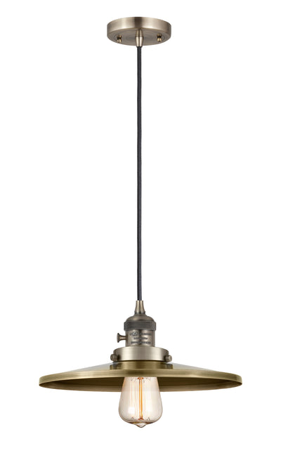 Franklin Restoration Antique Brass Mini Pendant