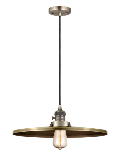 Franklin Restoration Mini Pendant Cast Brass