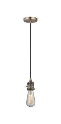 Franklin Restoration Mini Pendant Antique Brass