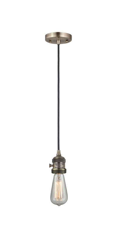 Franklin Restoration Mini Pendant Antique Brass