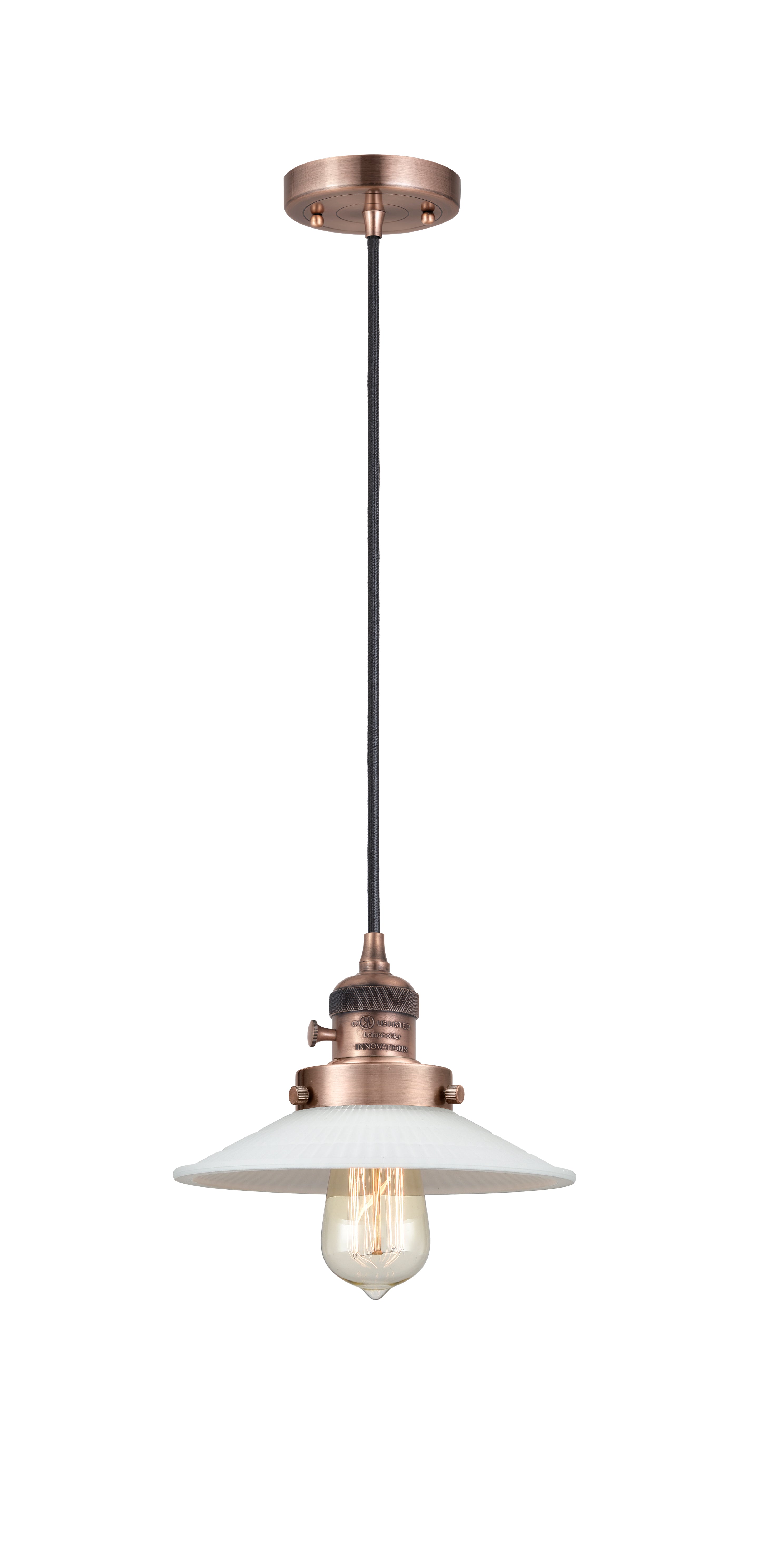 Franklin Restoration Pendant Antique Brass