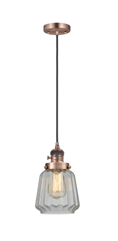 Franklin Restoration Mini Pendant Antique Brass