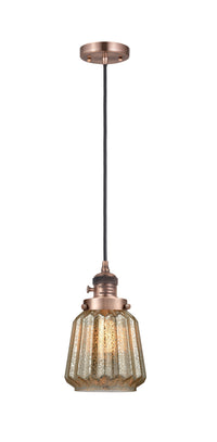 Franklin Restoration Mini Pendant Antique Brass