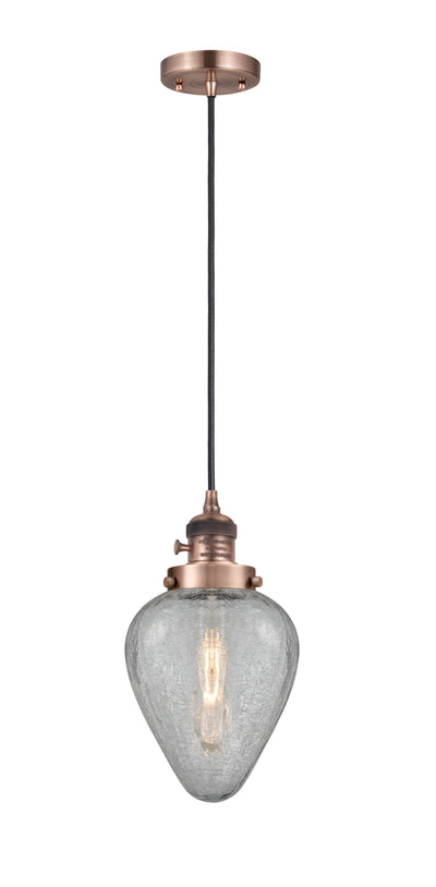 Franklin Restoration Mini Pendant Antique Brass