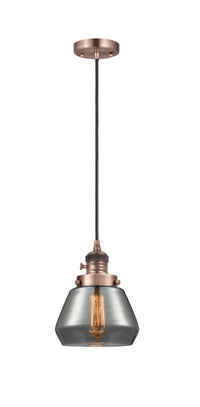 Franklin Restoration Mini Pendant Antique Brass