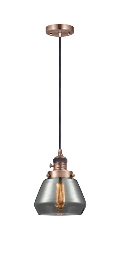 Franklin Restoration Mini Pendant Antique Brass