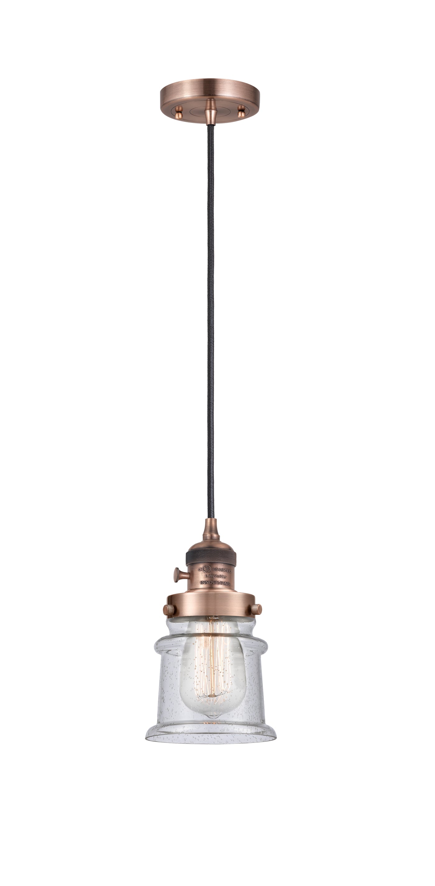 Franklin Restoration Mini Pendant Cast Brass