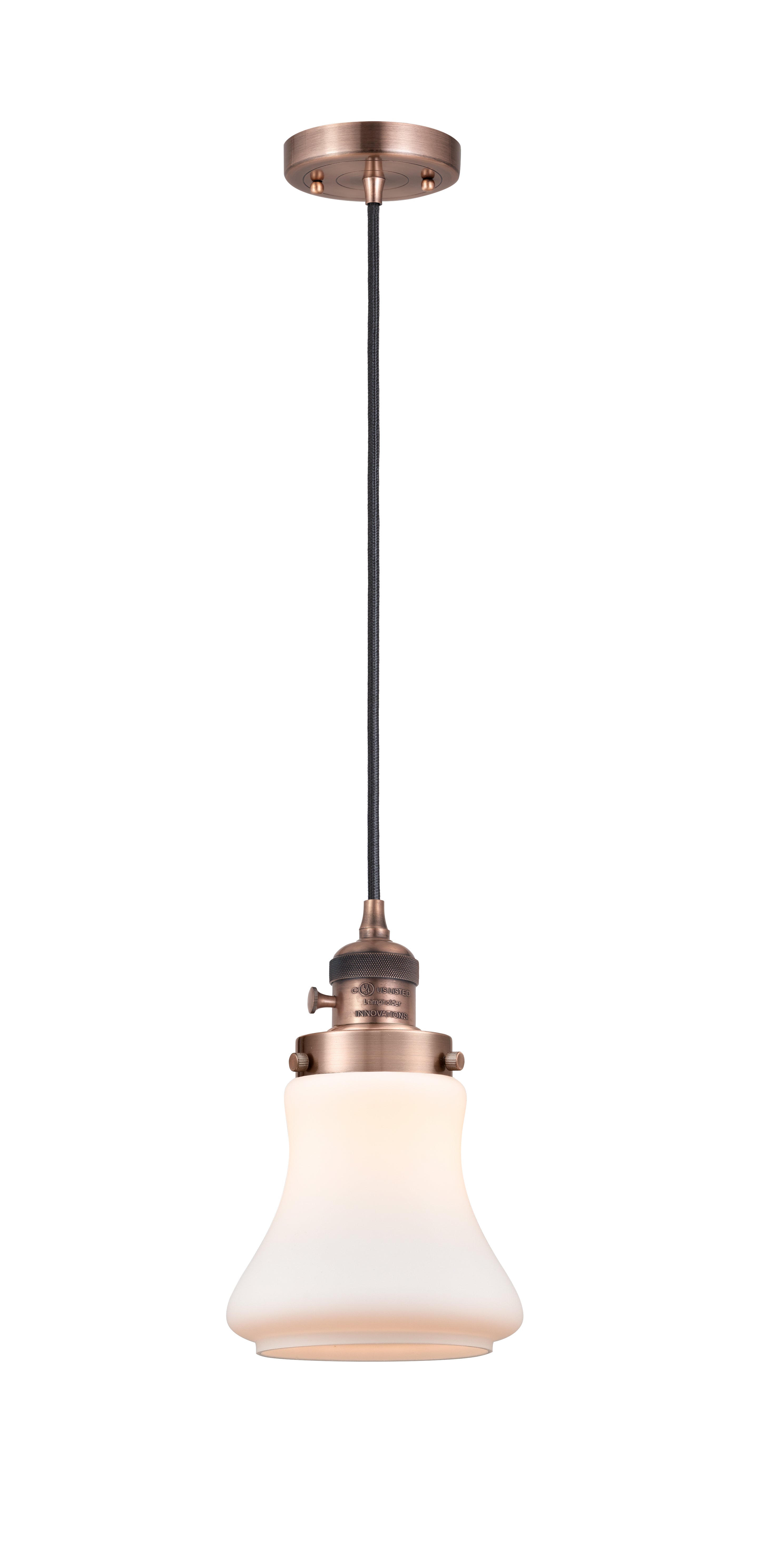 Franklin Restoration Mini Pendant Brass