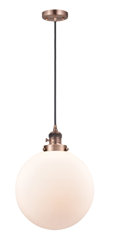 Franklin Restoration Mini Pendant Antique Brass